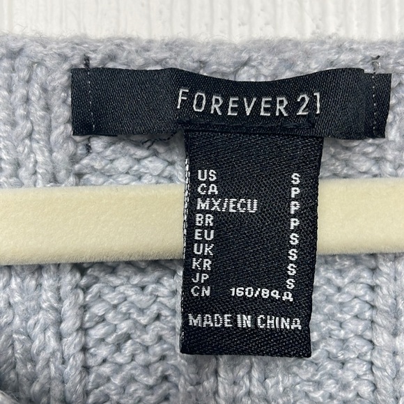 Gray Women's Size S Cropped Pullover - Picture 5 of 5